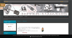 Desktop Screenshot of interlumen.pl